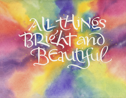 All Things Bright & Beautiful - Cover